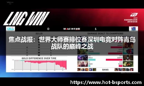 焦点战报：世界大师赛排位赛深圳电竞对阵青岛战队的巅峰之战